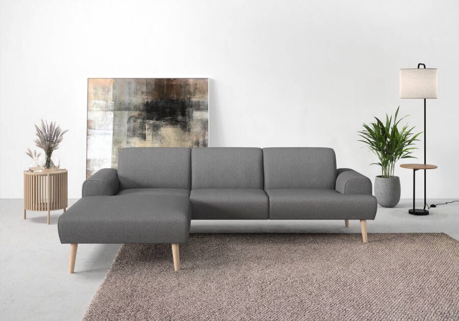 Andas Hoekbank Swift Scandic Design binnenvering voor hoog zitcomfort L-vorm - Foto 9