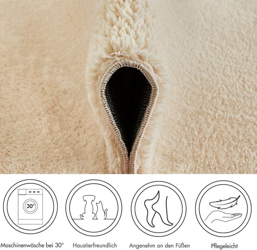 Andiamo Badmat Arezzo Uni kleuren zacht & knuffelig ook in rond en als 2-delige set verkrijgbaar - Foto 6