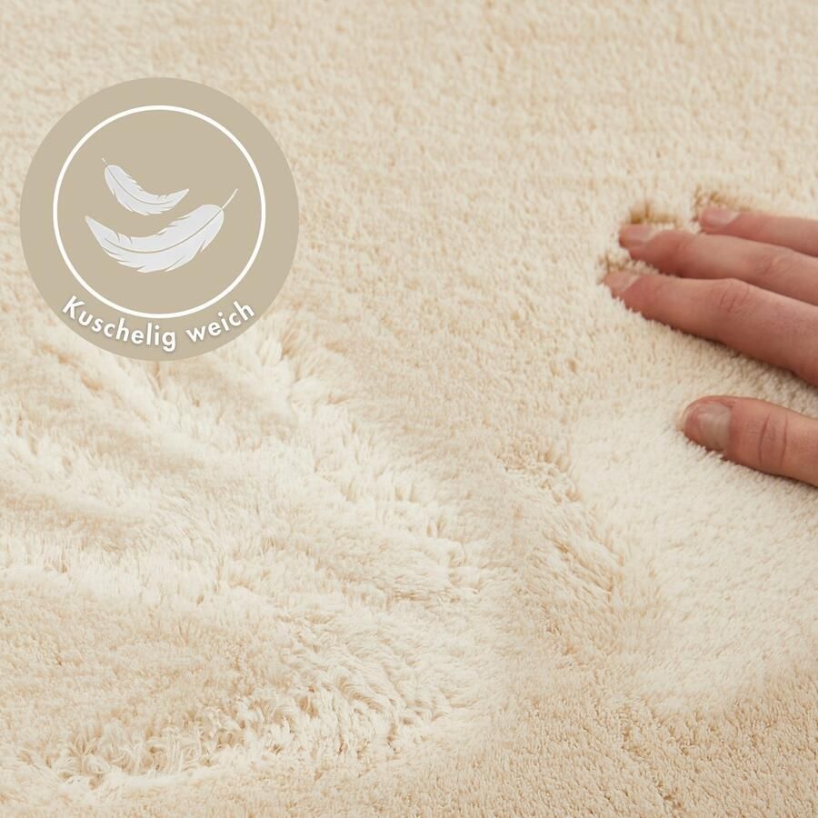 Andiamo Badmat Arezzo Uni kleuren zacht & knuffelig ook in rond en als 2-delige set verkrijgbaar - Foto 3