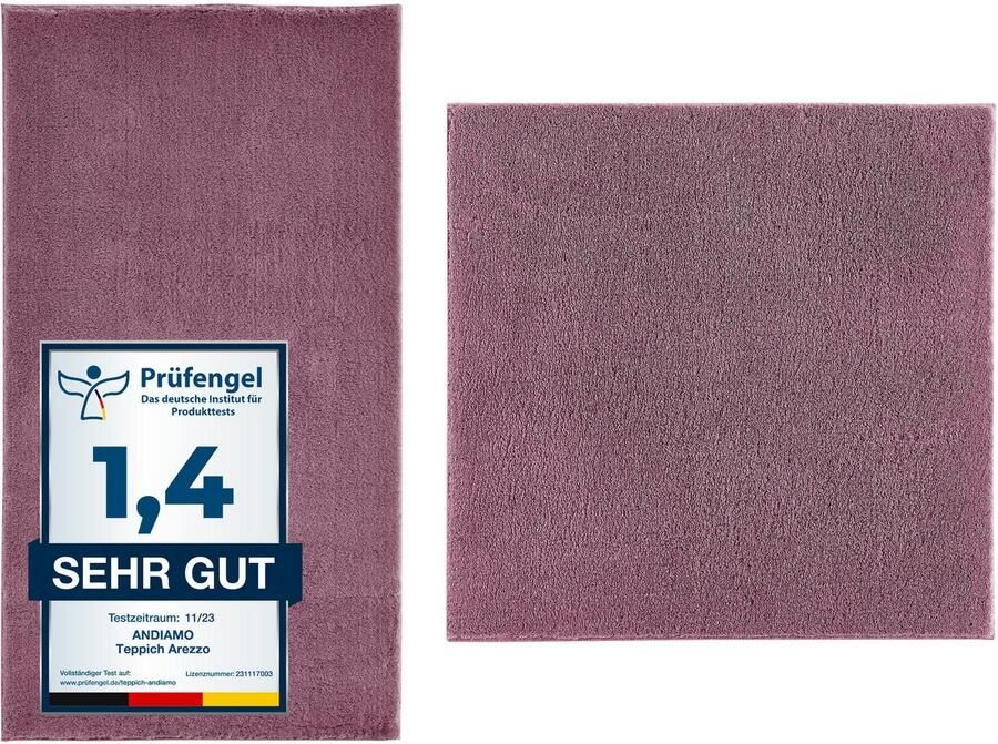 Andiamo Badmat Arezzo Uni kleuren zacht & knuffelig ook in rond en als 2-delige set verkrijgbaar - Foto 9