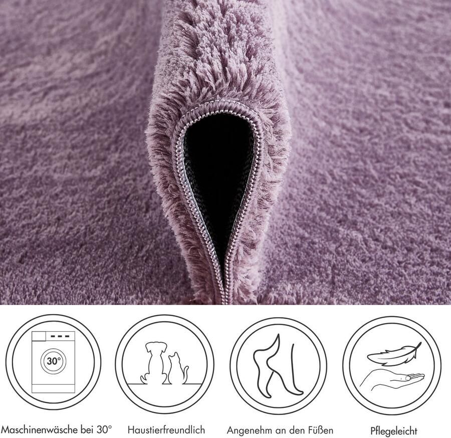 Andiamo Badmat Arezzo Uni kleuren zacht & knuffelig ook in rond en als 2-delige set verkrijgbaar - Foto 6