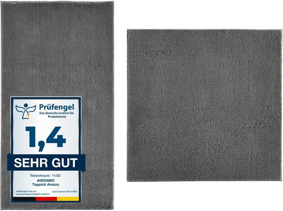 Andiamo Badmat Arezzo Uni kleuren zacht & knuffelig ook in rond en als 2-delige set verkrijgbaar - Foto 9