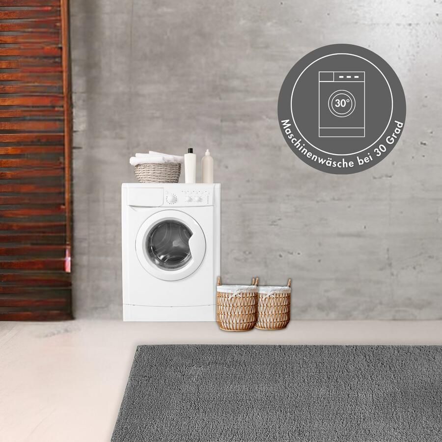 Andiamo Badmat Arezzo Uni kleuren zacht & knuffelig ook in rond en als 2-delige set verkrijgbaar - Foto 3