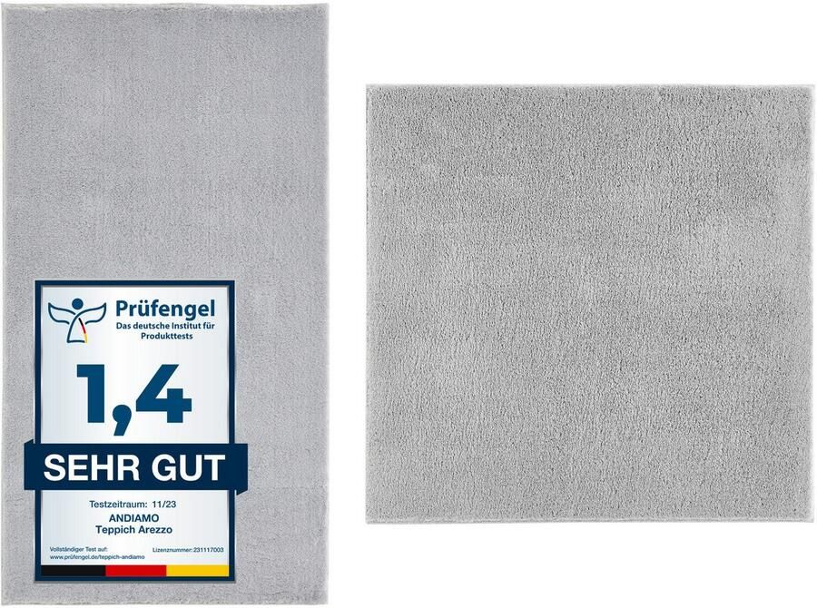 Andiamo Badmat Arezzo Uni kleuren zacht & knuffelig ook in rond en als 2-delige set verkrijgbaar - Foto 7