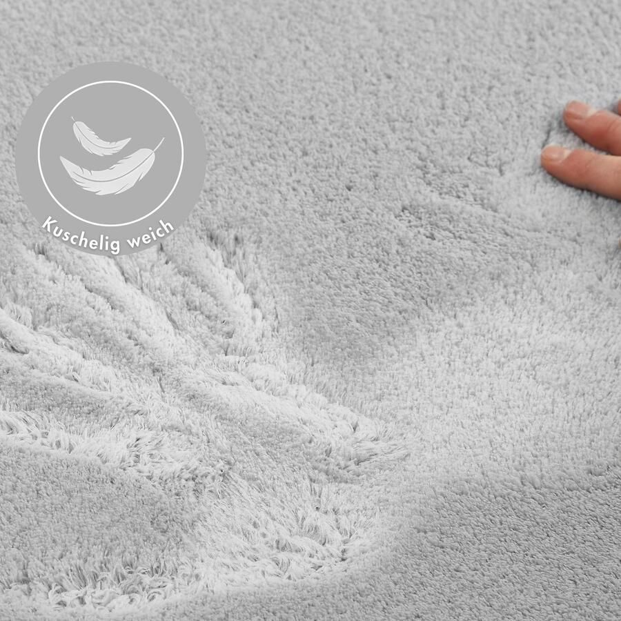 Andiamo Badmat Arezzo Uni kleuren zacht & knuffelig ook in rond en als 2-delige set verkrijgbaar - Foto 4