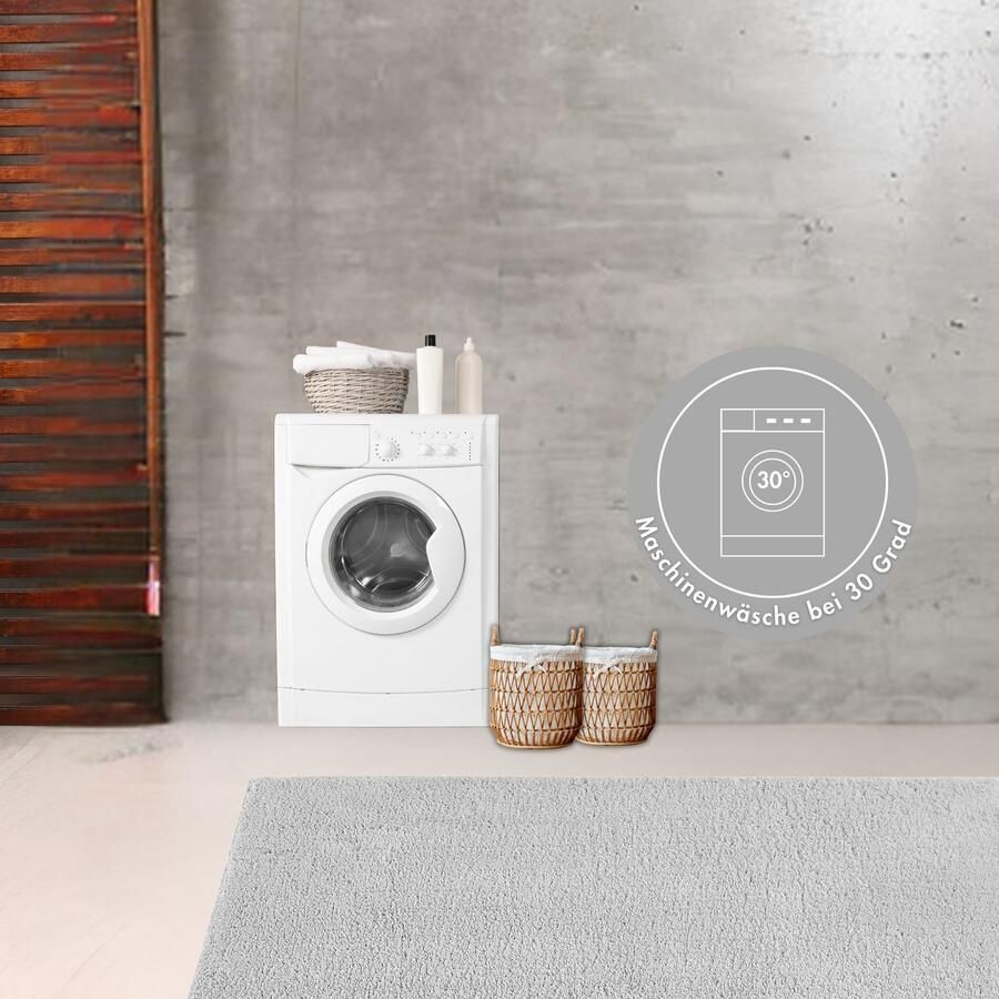 Andiamo Badmat Arezzo Uni kleuren zacht & knuffelig ook in rond en als 2-delige set verkrijgbaar - Foto 3