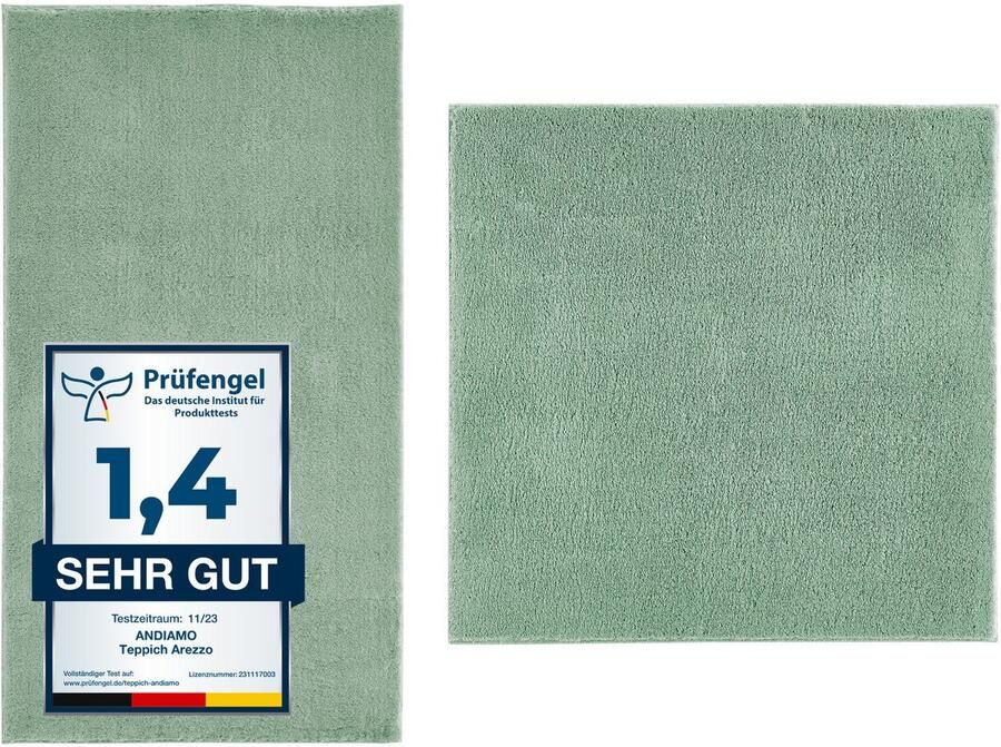 Andiamo Badmat Arezzo Uni kleuren zacht & knuffelig ook in rond en als 2-delige set verkrijgbaar - Foto 9