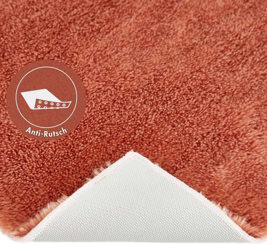 Andiamo Badmat Florida Effen kleuren bijzonder zacht ook verkrijgbaar als 2-delige set - Foto 5