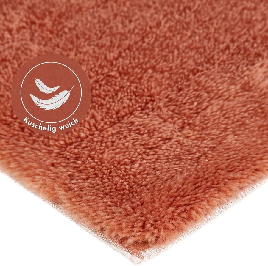 Andiamo Badmat Florida Effen kleuren bijzonder zacht ook verkrijgbaar als 2-delige set - Foto 3