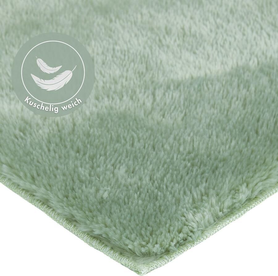 Andiamo Badmat Florida Effen kleuren bijzonder zacht ook verkrijgbaar als 2-delige set - Foto 3