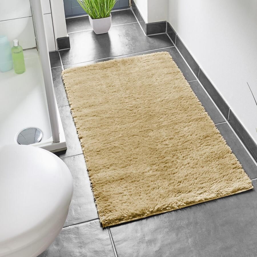 Andiamo Badmat Florida Effen kleuren bijzonder zacht ook verkrijgbaar als 2-delige set - Foto 2