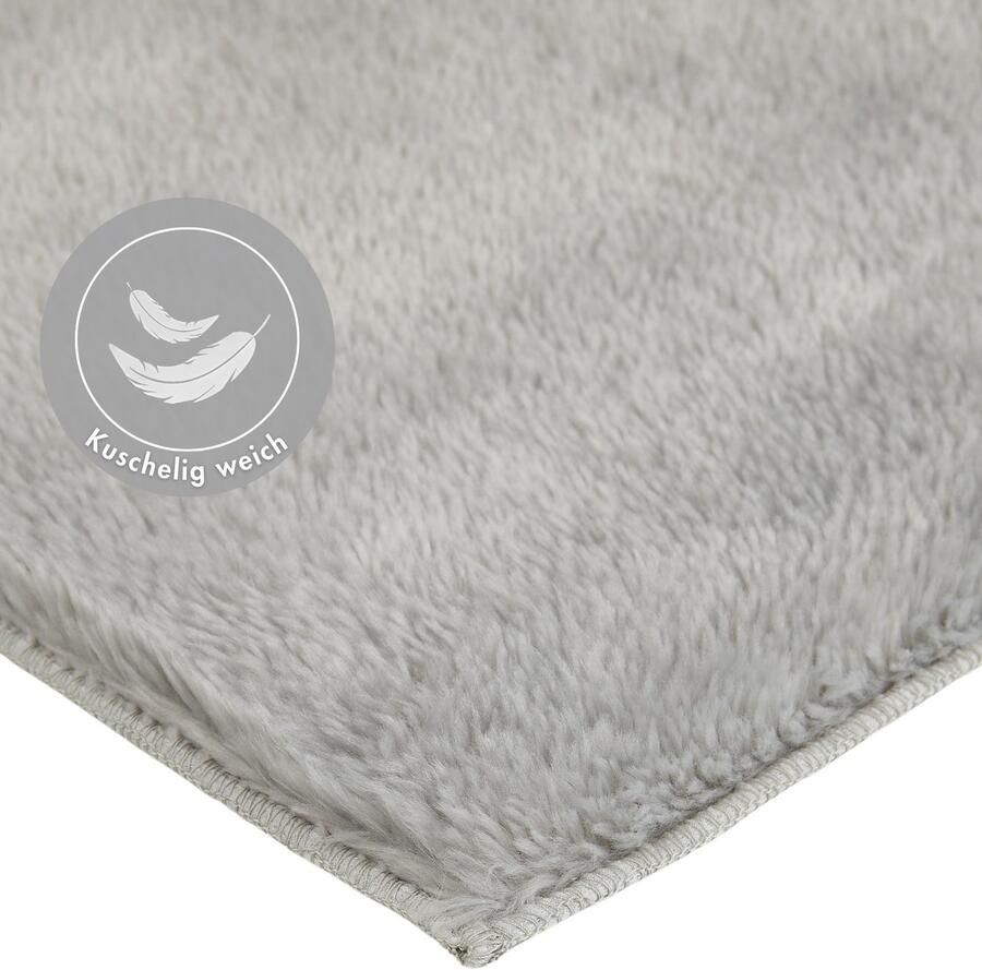 Andiamo Badmat Florida Effen kleuren bijzonder zacht ook verkrijgbaar als 2-delige set - Foto 3