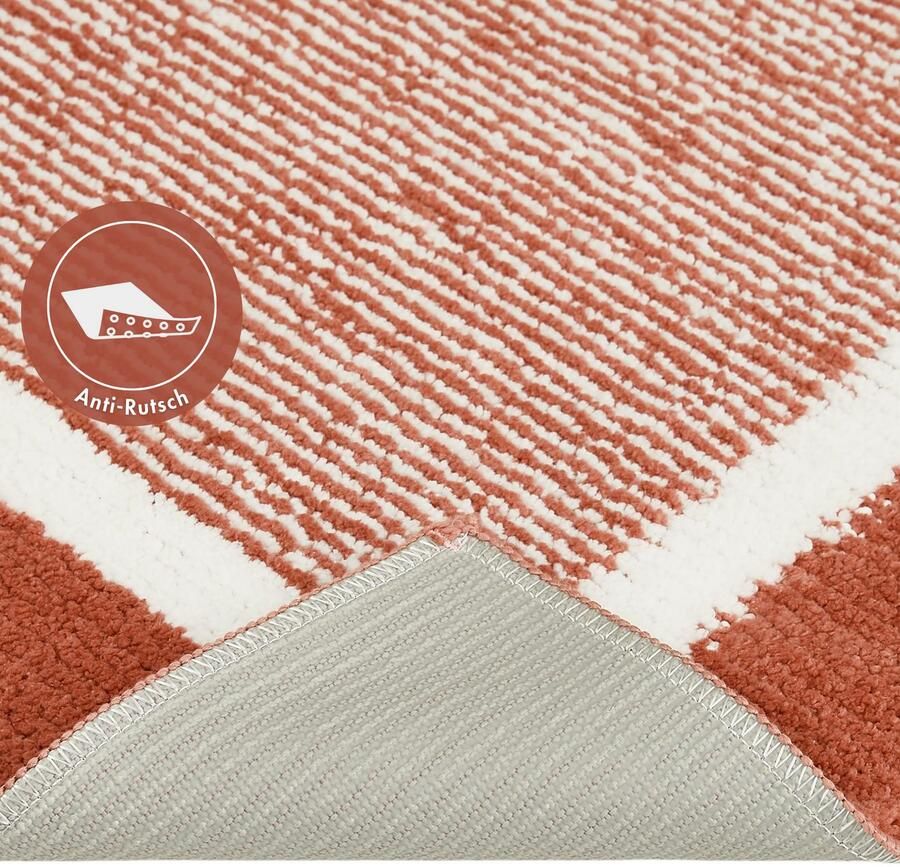 Andiamo Badmat Maui gestreept met bies ook verkrijgbaar als 2-delige set - Foto 4