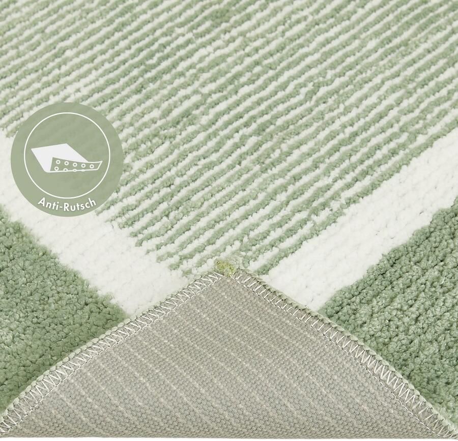 Andiamo Badmat Maui gestreept met bies ook verkrijgbaar als 2-delige set - Foto 4