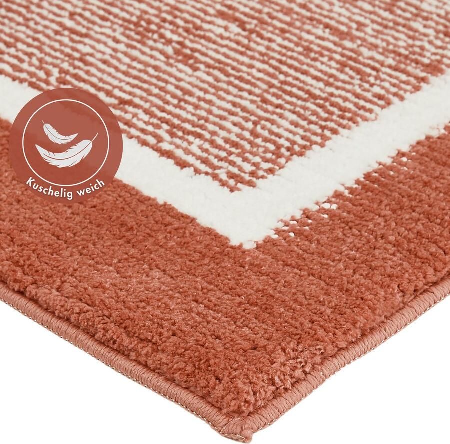 Andiamo Badmat Maui gestreept met bies ook verkrijgbaar als 2-delige set - Foto 3