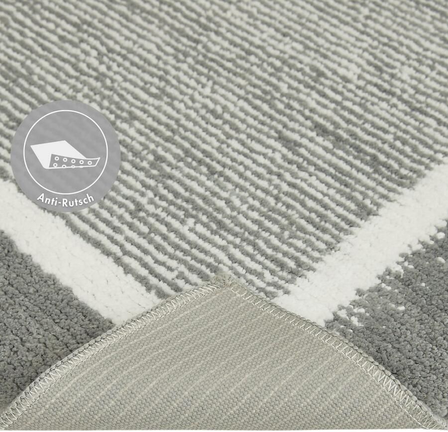 Andiamo Badmat Maui gestreept met bies ook verkrijgbaar als 2-delige set - Foto 4