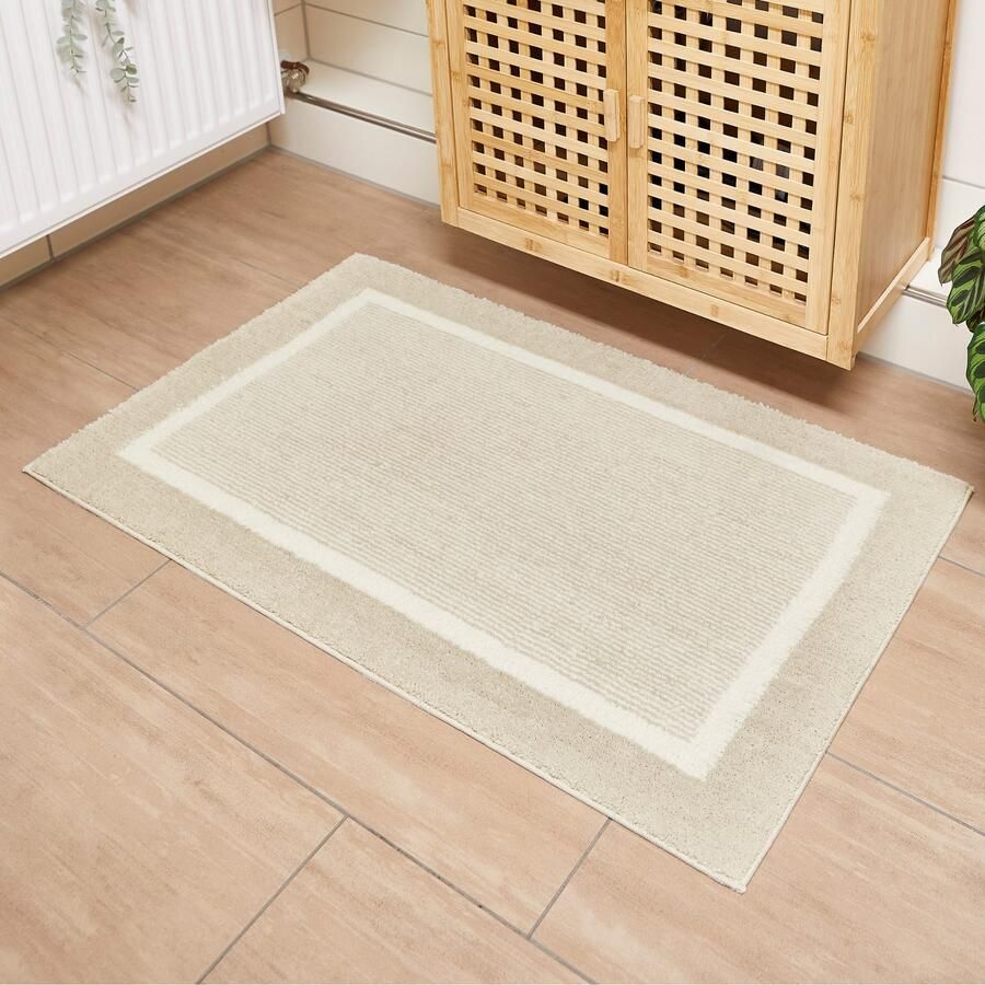 Andiamo Badmat Maui gestreept met bies ook verkrijgbaar als 2-delige set - Foto 7