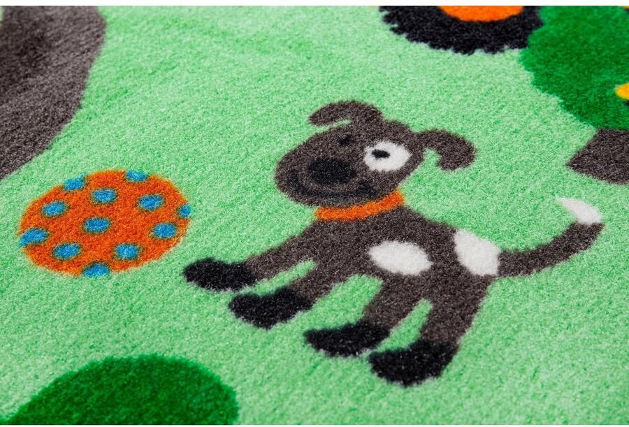 Andiamo Kindervloerkleed Farmstead Speel- en straattapijt motief boerderij kinderkamer - Foto 2