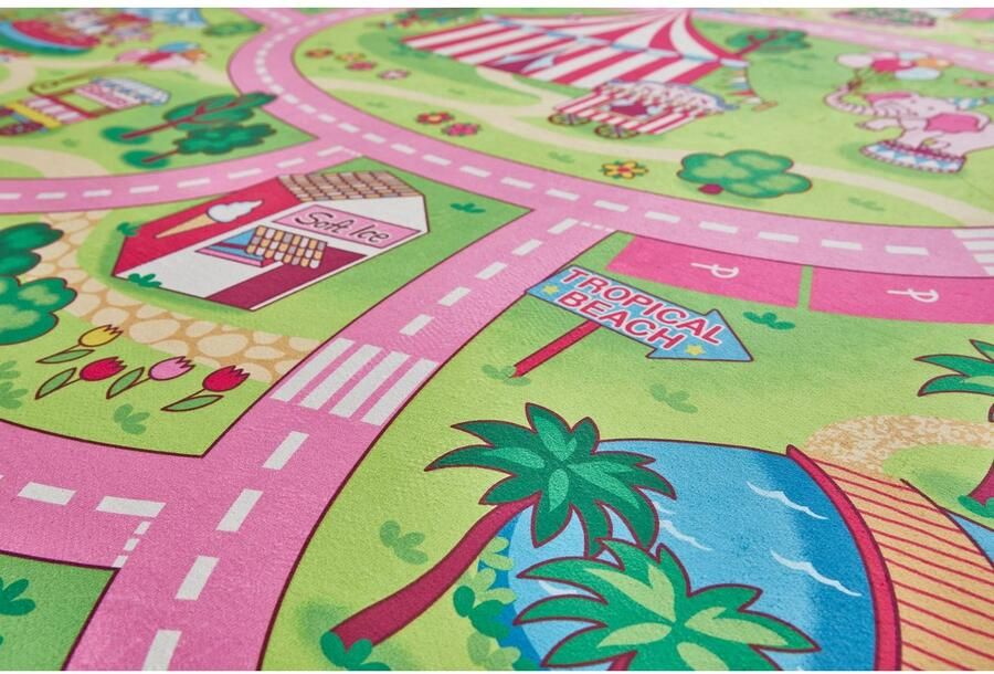 Andiamo Kindervloerkleed Street Straat speel tapijt zachte speelmat antislip - Foto 3