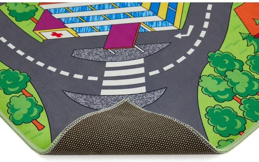 Andiamo Kindervloerkleed Street Straat speel tapijt zachte speelmat antislip - Foto 7