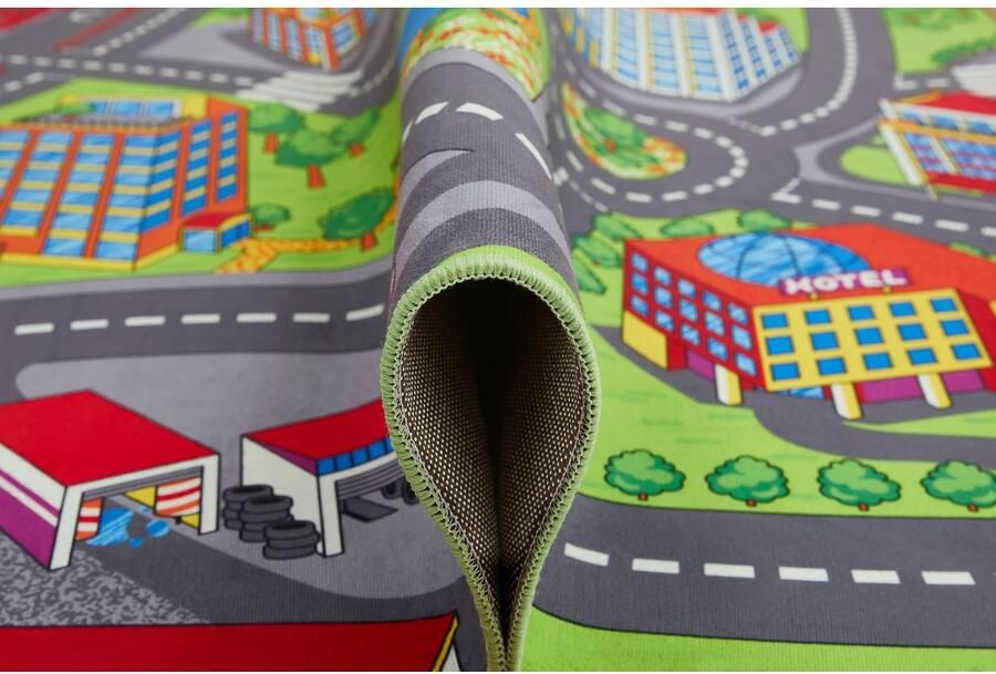 Andiamo Kindervloerkleed Street Straat speel tapijt zachte speelmat antislip - Foto 5