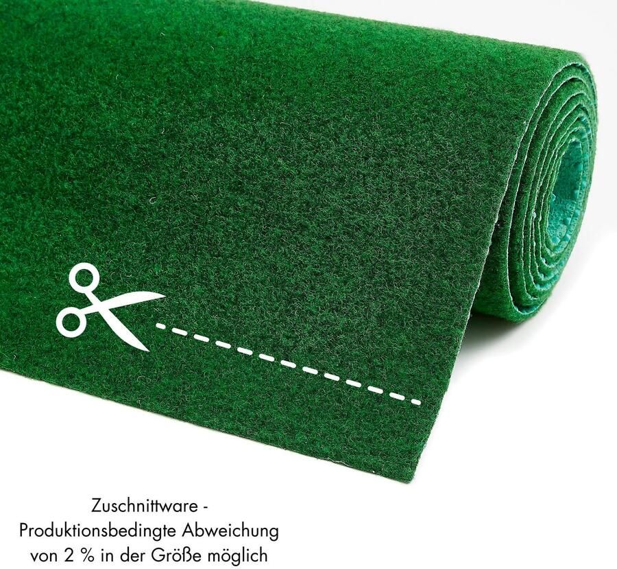 Andiamo Kunstgras Aberdeen Made in Belgium van naaldvilt met drainage-noppen voor balkon terras wintertuin (1 stuk) - Foto 6