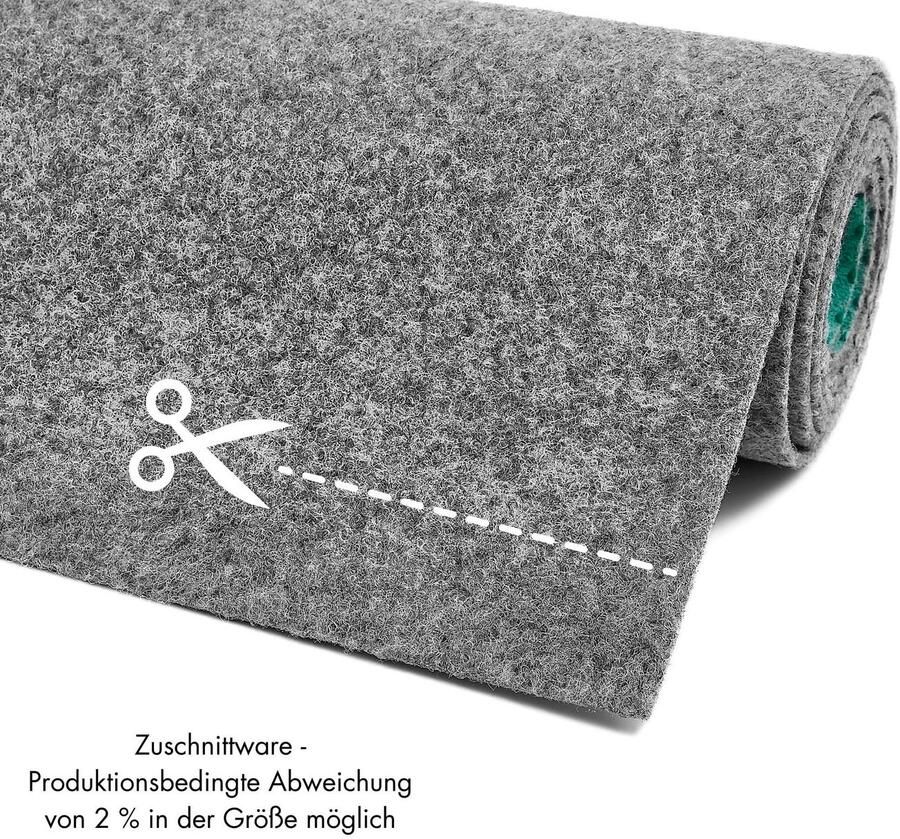 Andiamo Kunstgras Aberdeen Made in Belgium van naaldvilt met drainage-noppen voor balkon terras wintertuin (1 stuk) - Foto 6