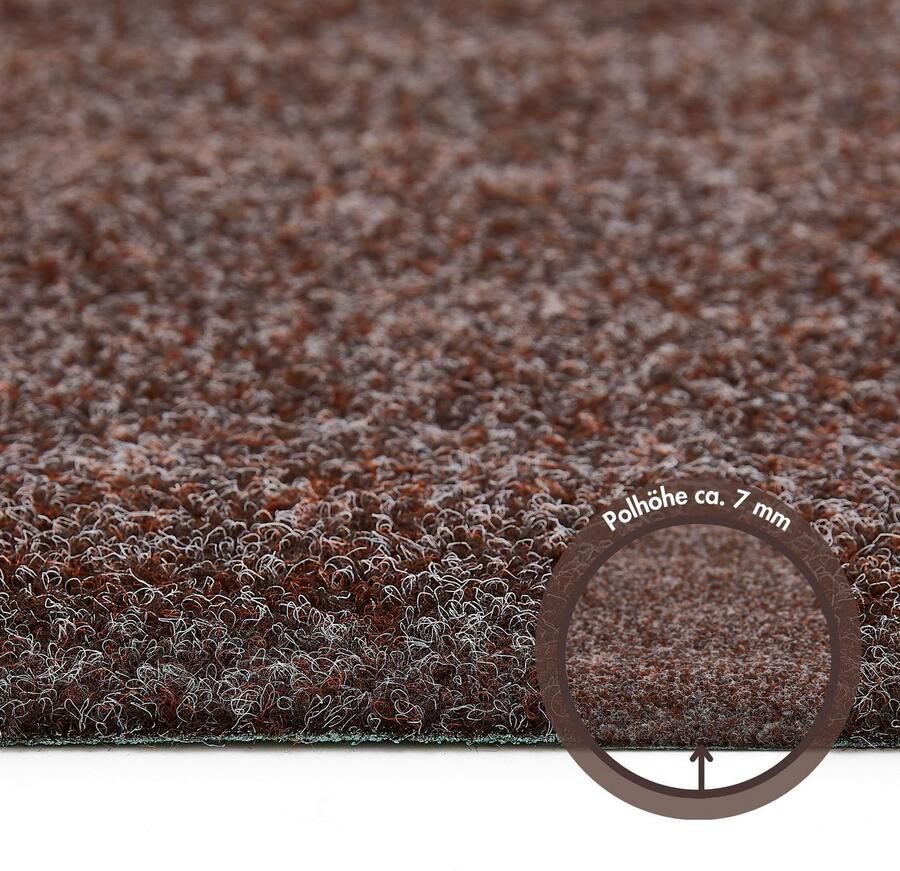 Andiamo Kunstgras Aberdeen Made in Belgium van naaldvilt met drainage-noppen voor balkon terras wintertuin (1 stuk) - Foto 5