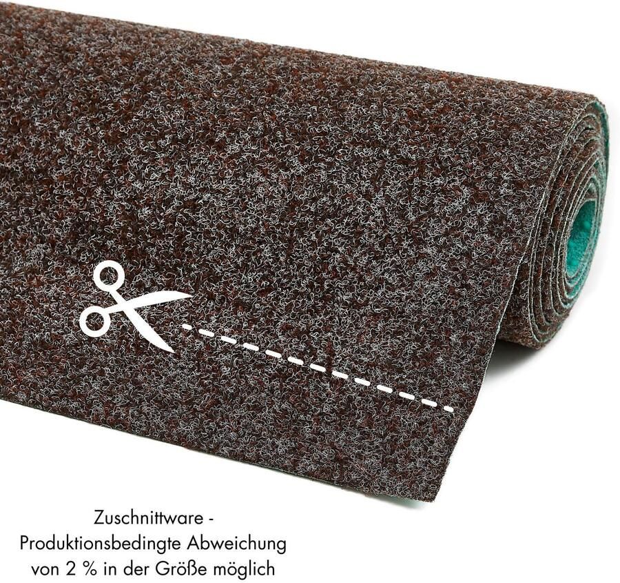 Andiamo Kunstgras Aberdeen Made in Belgium van naaldvilt met drainage-noppen voor balkon terras wintertuin (1 stuk) - Foto 6