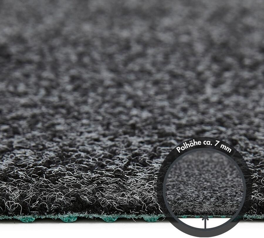 Andiamo Kunstgras Aberdeen Made in Belgium van naaldvilt met drainage-noppen voor balkon terras wintertuin (1 stuk) - Foto 6