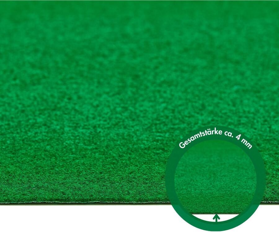 Andiamo Kunstgras Edinburgh Made in Netherlands van naaldvilt met drainage-noppen voor balkon terras wintertuin (1 stuk) - Foto 8