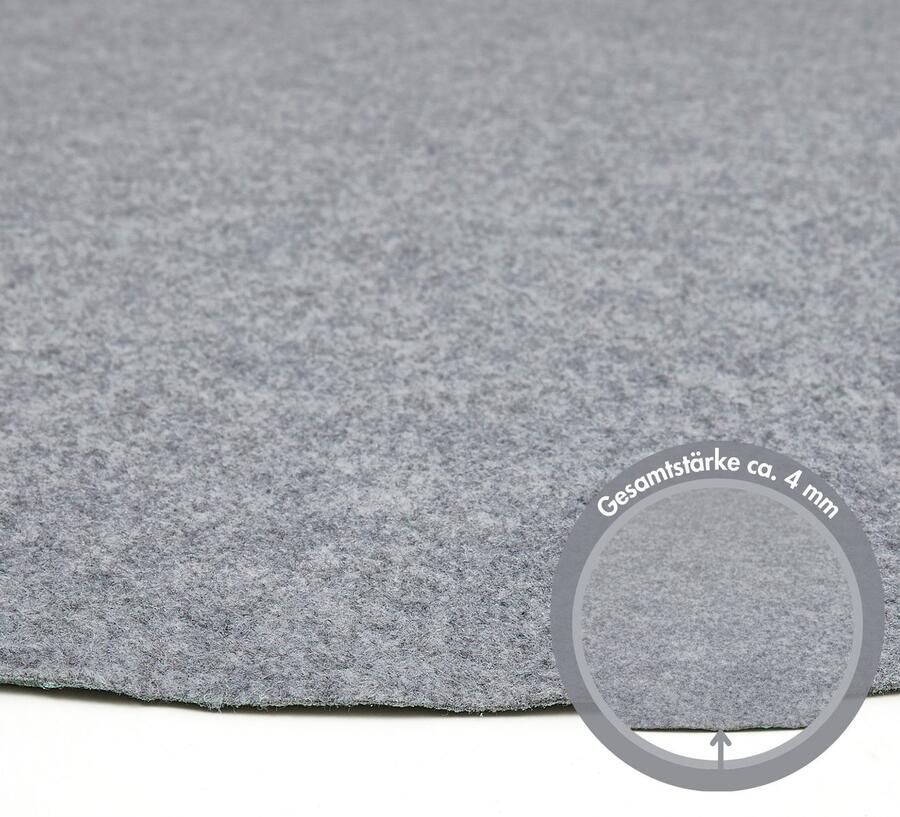 Andiamo Kunstgras Field Made in Belgium Gazontapijt van naaldvilt met noppen voor balkon & terras (1 stuk) - Foto 4