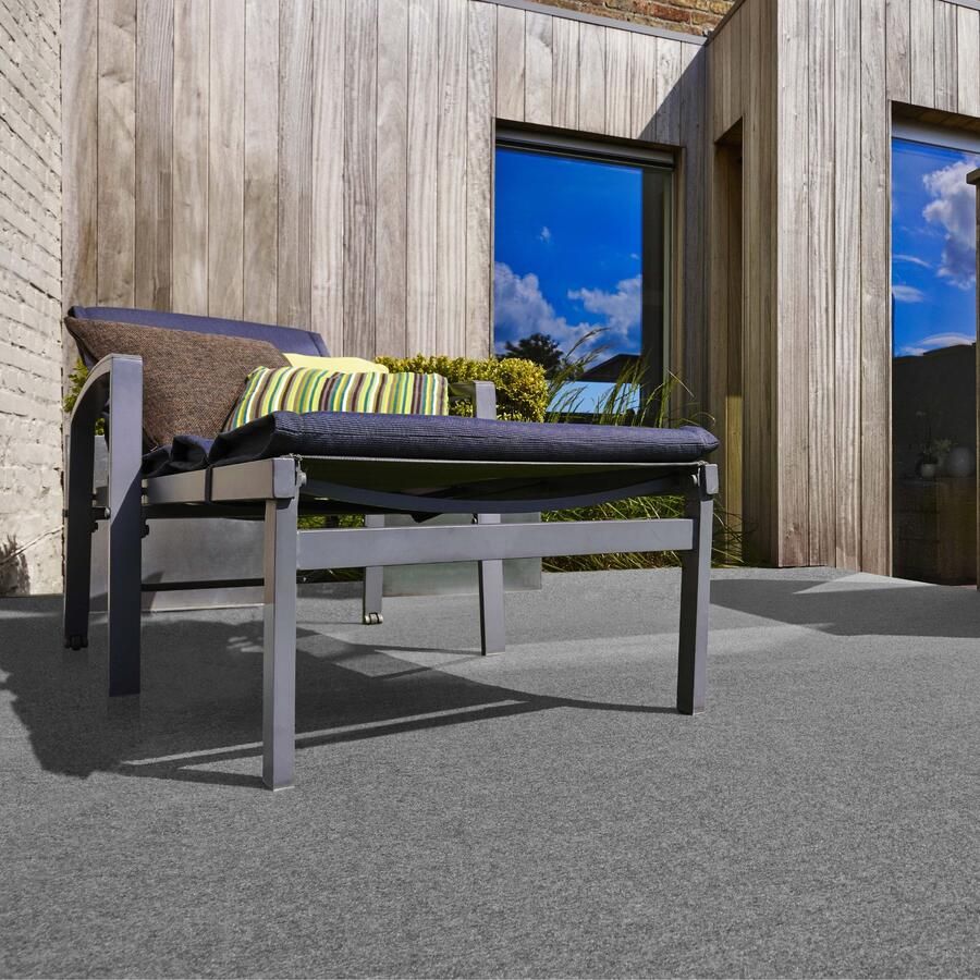 Andiamo Kunstgras Field Made in Belgium Gazontapijt van naaldvilt met noppen voor balkon & terras (1 stuk) - Foto 6