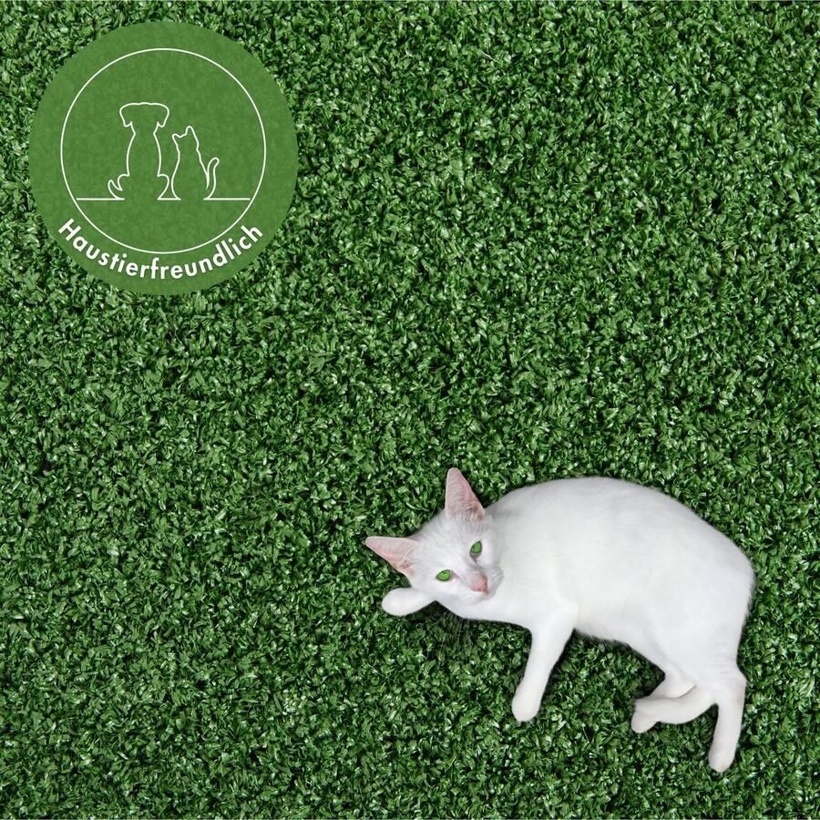 Andiamo Kunstgras La Gomera Made in Belgium hoogwaardige grasmat voor balkon & terras waterdoorlatend - Foto 2