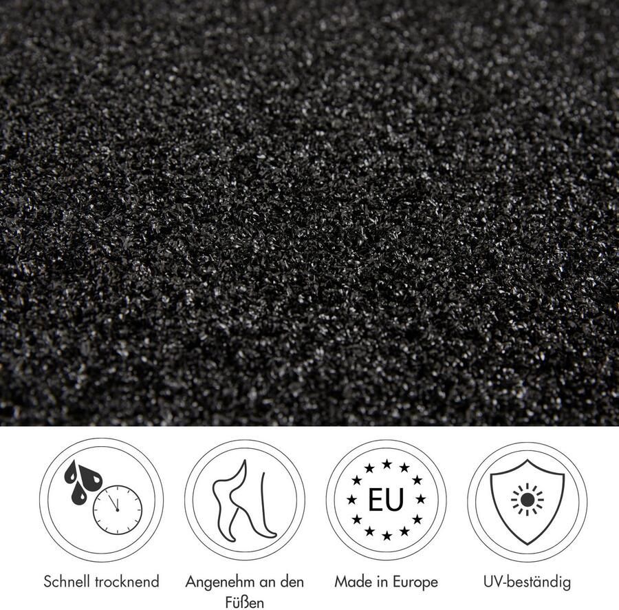 Andiamo Kunstgras Lanzarote Made in Belgium luxueus voor balkon & terras grasmat waterdoorlatend - Foto 4