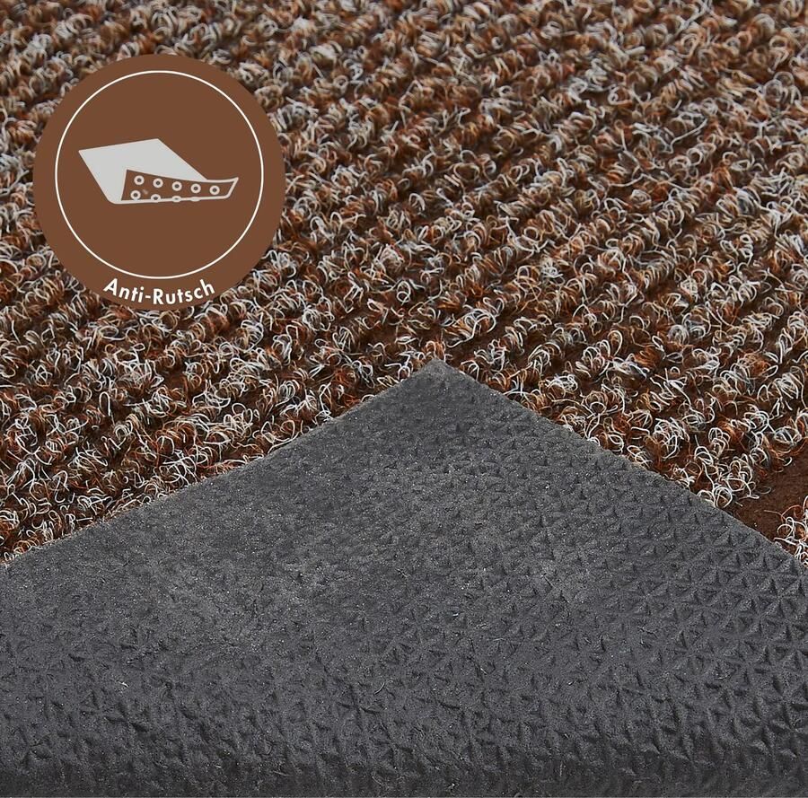 Andiamo Loper Mitch Made in Belgium Vuilafstotende loper gemêleerd met bies geschikt voor binnen en buiten - Foto 3