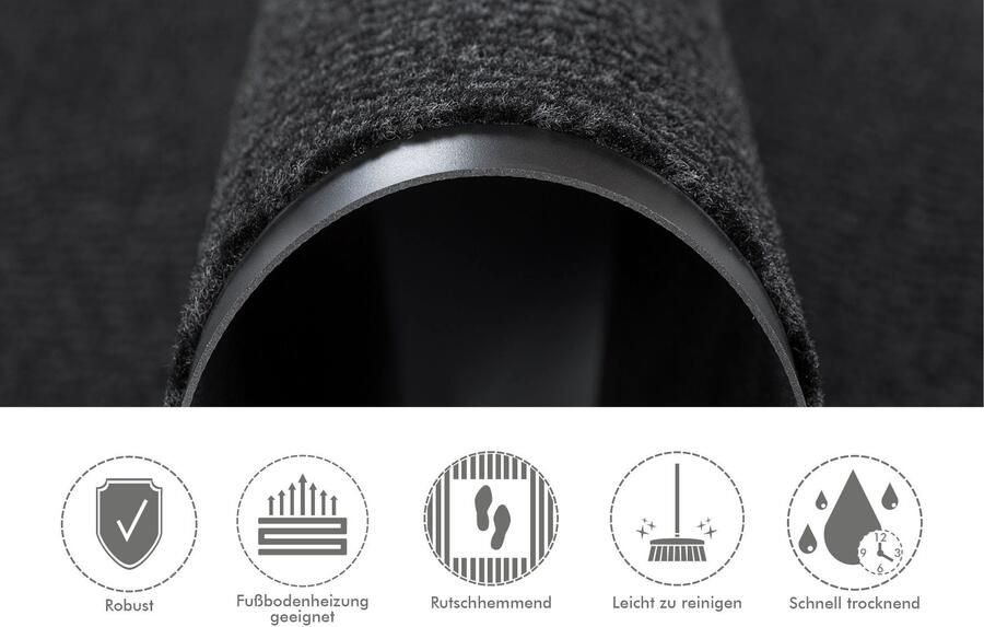 Andiamo Mat Easy Made in Netherlands Inloopmat antislip binnen- en overdekte buitenruimte - Foto 6