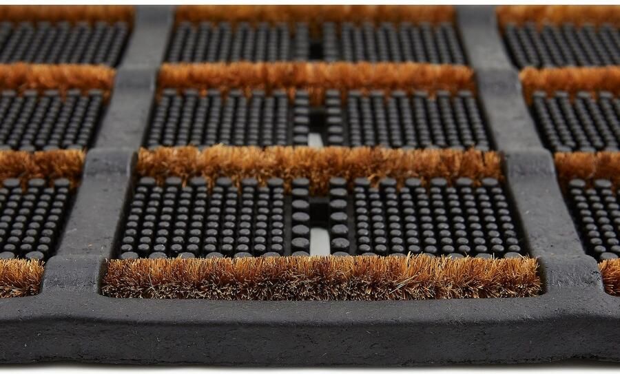 Andiamo Mat Robusta Inloopmat met borstels van kokos geschikt voor binnen en buiten - Foto 4