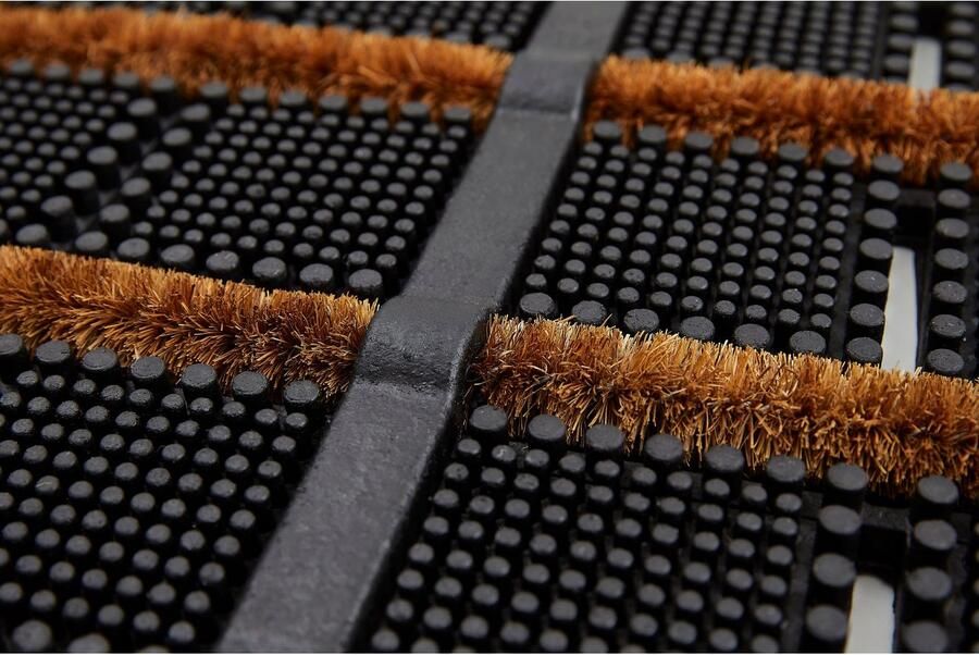 Andiamo Mat Robusta Inloopmat met borstels van kokos geschikt voor binnen en buiten - Foto 3