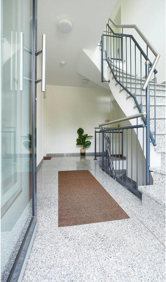 Andiamo deurmat Samson vuilvangmat van katoen voor de entree van uw huis te gebruiken als deurmat binnen deurmat in overdekte buitenruimtes of als huisdierenmat 67 x 180 cm Bruin - Foto 18