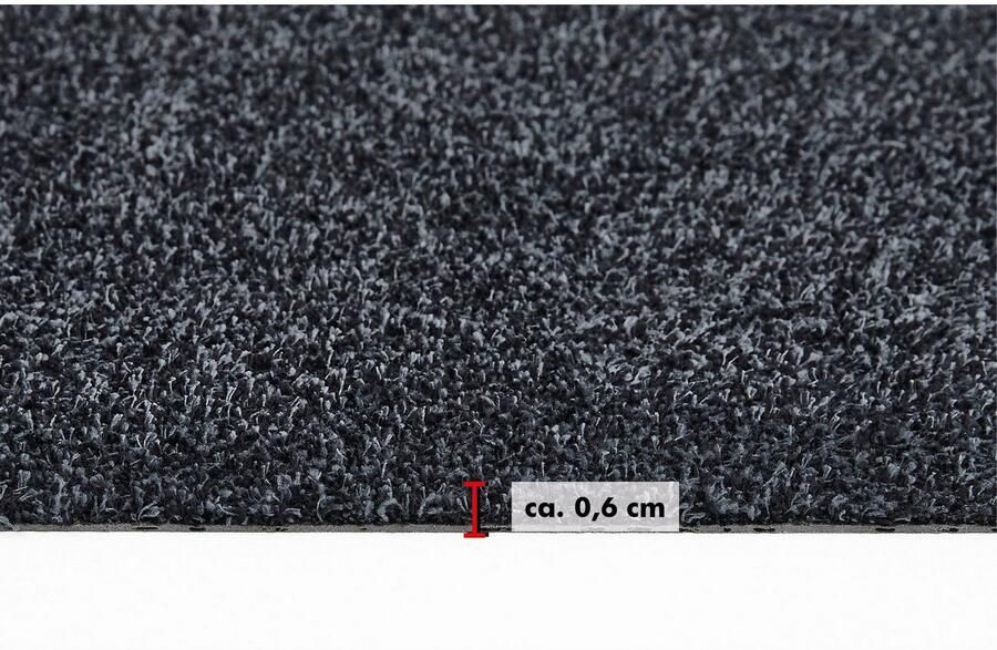 Andiamo deurmat Samson vuilvangmat van katoen voor de entree van het huis kan gebruikt worden als deurmat binnen deurmat in overdekte buitenruimtes of als huisdierenmat 67 x 180 cm antraciet - Foto 12