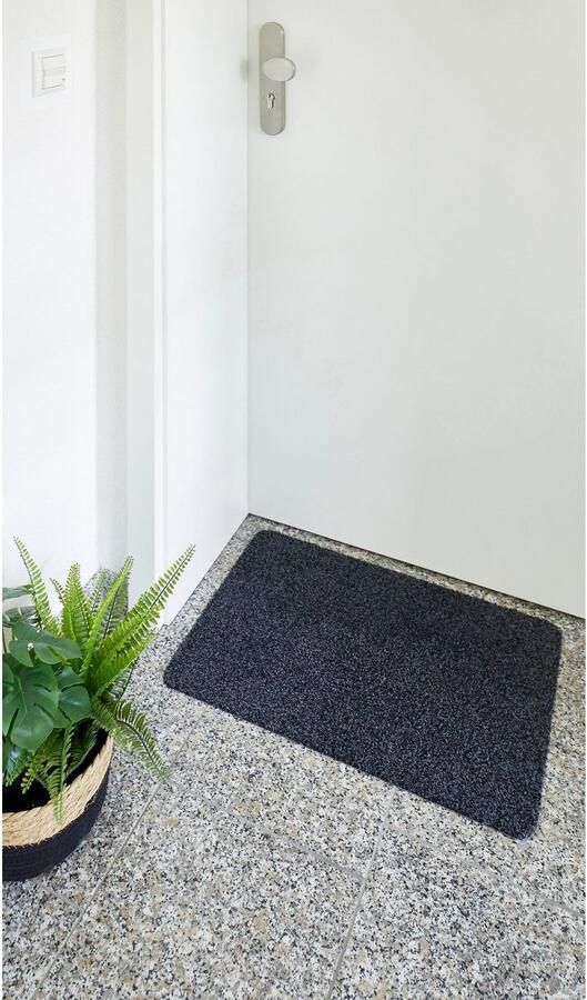 Andiamo deurmat Samson vuilvangmat van katoen voor de entree van het huis kan gebruikt worden als deurmat binnen deurmat in overdekte buitenruimtes of als huisdierenmat 67 x 180 cm antraciet - Foto 20