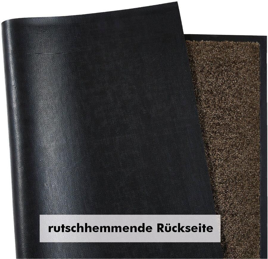 Andiamo Mat Super Wash & Clean Made in Belgium Vuilopvangmat uni kleuren antislip wasbaar - Foto 2