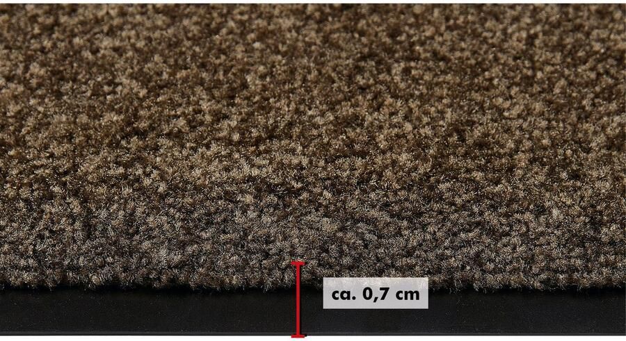 Andiamo Mat Super Wash & Clean Made in Belgium Vuilopvangmat uni kleuren antislip wasbaar - Foto 8