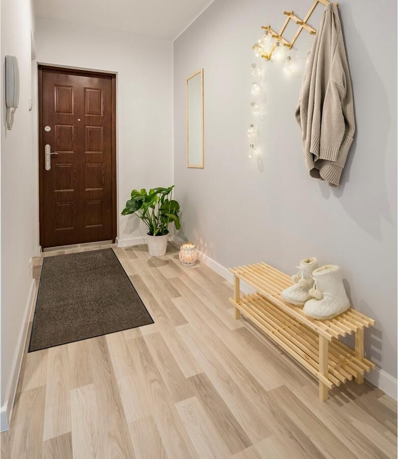 Andiamo Mat Super Wash & Clean Made in Belgium Vuilopvangmat uni kleuren antislip wasbaar - Foto 2