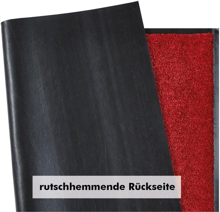 Andiamo Mat Super Wash & Clean Made in Belgium Vuilopvangmat uni kleuren antislip wasbaar - Foto 3