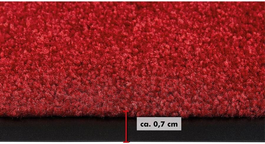 Andiamo Mat Super Wash & Clean Made in Belgium Vuilopvangmat uni kleuren antislip wasbaar - Foto 9