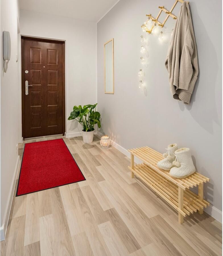 Andiamo Mat Super Wash & Clean Made in Belgium Vuilopvangmat uni kleuren antislip wasbaar - Foto 2