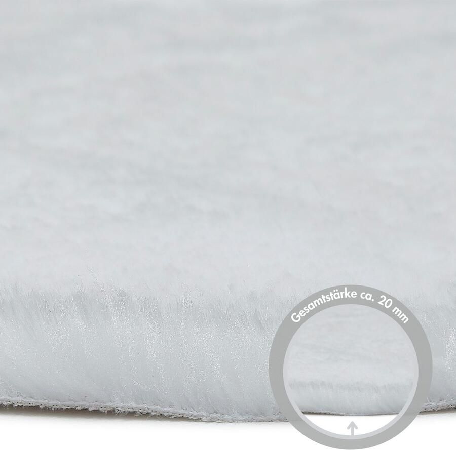 Andiamo Vachtvloerkleed Lam imitatiebont Nepbont bijzonder zacht door microvezel klantenfavoriet - Foto 2