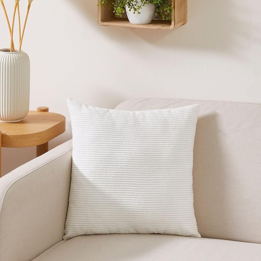 Andiamo Sierkussen Cord kussen Emy kussenhoes met vulling Sierkussens vierkant 40x40 of 30x50 cm ook verkrijgbaar als 4-delige set (1 stuk) - Foto 7